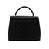 VINTAGE CHANEL MATELASSE HAND BAG BLACK CAVIAR SKIN GOLD HARDWARE 90348244