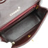 VINTAGE CHANEL MATELASSE HAND BAG BROWN LAMB SKIN GOLD HARDWARE 90350385