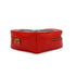 VINTAGE CHANEL MATELASSE HEART VANITY HAND BAG RED ENAMEL GOLD HARDWARE 90348445