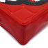 VINTAGE CHANEL MATELASSE HEART VANITY HAND BAG RED ENAMEL GOLD HARDWARE 90348445