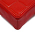 VINTAGE CHANEL MATELASSE HEART VANITY HAND BAG RED ENAMEL GOLD HARDWARE 90348445