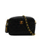 VINTAGE CHANEL MATELASSE MINI CHAIN SHOULDER BAG BLACK CAVIR SKIN GOLD HARDWARE 90341886