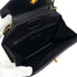 VINTAGE CHANEL MATELASSE OCTAGON CHAIN SHOULDER BAG BLACK LAMB SKIN GOLD HARDWARE 90322923