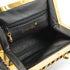 VINTAGE CHANEL MINI MATELASSE PURSE WITH A CLASP CHAIN SHOULDER BAG BLACK LAMB SKIN GOLD HARDWARE 90347769