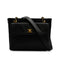 VINTAGE CHANEL MATELASSE SHOULDER BAG BLACK CAVIAR SKIN GOLD HARDWARE 90346142