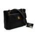 VINTAGE CHANEL MATELASSE SHOULDER BAG BLACK CAVIAR SKIN GOLD HARDWARE 90346142