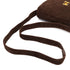 VINTAGE CHANEL MATELASSE SHOULDER BAG BROWN SUEDE GOLD HARDWARE 90343236