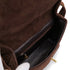 VINTAGE CHANEL MATELASSE SHOULDER BAG BROWN SUEDE GOLD HARDWARE 90343236