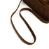 VINTAGE CHANEL MATELASSE SHOULDER BAG BROWN SUEDE GOLD HARDWARE 90344565