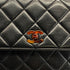 VINTAGE CHANEL MATELASSE TORTOISESHELL CHAIN SHOULDER BAG BLACK LAMB SKIN 90324818