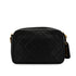 VINTAGE CHANEL MATELASSE TURNLOCK CHAIN SHOULDER BAG BLACK CAVIAR SKIN GOLD HARDWARE 90343846