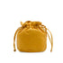 VINTAGE CHANEL MATELLASSE CHAIN SHOULDER BAG YELLOW LAMB SKIN GOLD HARDWARE 90347832