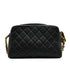 VINTAGE CHANEL MATERASSE CHAIN SHOULDER BAG BLACK CAVIAR SKIN GOLD HARDWARE 90343331