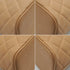 VINTAGE CHANEL MATERASSE CHAIN SHOULDER BAG BEIGE CAVIAR SKIN GOLD HARDWARE 90342731