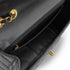 VINTAGE CHANEL MAXI CHEVRON V STITCH BLACK CHAIN SHOULDER BAG CAVIAR SKIN GOLD HARDWARE 90333754