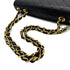 VINTAGE CHANEL MAXI MATELASSE 34 CHAIN SHOULDER BAG BLACK LAMB SKIN GOLD HARDWARE 90313536
