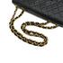 VINTAGE CHANEL MAXI MATELASSE 34 CHAIN SHOULDER BAG BLACK LAMB SKIN GOLD HARDWARE 90335599