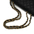 VINTAGE CHANEL MAXI MATELASSE 34 CHAIN SHOULDER BAG BLACK LAMB SKIN GOLD HARDWARE 90339153