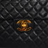 VINTAGE CHANEL MAXI MATELASSE 34 CHAIN SHOULDER BAG BLACK LAMB SKIN GOLD HARDWARE 90346666