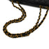 VINTAGE CHANEL MAXI MATELASSE 34 CHAIN SHOULDER BAG BLACK LAMB SKIN GOLD HARDWARE 90346666