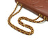 VINTAGE CHANEL MAXI MATELASSE 34 CHAIN SHOULDER BAG BROWN LAMB SKIN GOLD HARDWARE 90337280