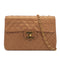 VINTAGE CHANEL MAXI MATELASSE 34 CHAIN SHOULDER BAG GOLD LAMB SKIN GOLD HARDWARE 90323205
