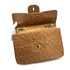VINTAGE CHANEL MAXI MATELASSE 34 CHAIN SHOULDER BAG GOLD LAMB SKIN GOLD HARDWARE 90323205