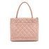 VINTAGE CHANEL MEDALLION MATELLASSE TOTE BAG PINK CAVIAR SKIN GOLD HARDWARE 90327074