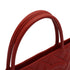 VINTAGE CHANEL MEDALLION MATELLASSE TOTE BAG RED CAVIAR SKIN GOLD HARDWARE 90346658
