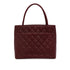 VINTAGE CHANEL MEDALLION TOTE BAG BORDEAUX CAVIAR SKIN GOLD HARDWARE 90344386