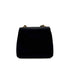 VINTAGE CHANEL MINI CHAIN SHOULDER BAG BLACK SATIN GOLD HARDWARE 90328926