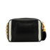 VINTAGE CHANEL MINI COCOMARK BICOLOR BIJOU CHAIN SHOULDER BAG FRINGE BLACK WHITE LAMB SKIN GOLD HARDWARE 90339951