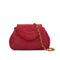 VINTAGE CHANEL MINI COCOMARK MATERASSE CHAIN SHOULDER BAG RED LAMB SKIN GOLD HARDWARE 90341913
