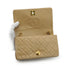 VINTAGE CHANEL MINI FULL FLAP CHAIN SHUOLDER BAG BEIGE LAMB SKIN GOLD HARDWARE 90339937
