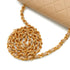 VINTAGE CHANEL FULL FLAP CHAIN SHUOLDER BAG BEIGE LAMB SKIN GOLD HARDWARE 90341848