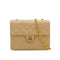 VINTAGE CHANEL MINI MATELASSE CHAIN SHOULDER BAG BEIGE LAMB SKIN GOLD HARDWARE 90335489
