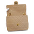 VINTAGE CHANEL MINI MATELASSE CHAIN SHOULDER BAG BEIGE LAMB SKIN GOLD HARDWARE 90326859