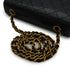 VINTAGE CHANEL MINI MATELASSE CHAIN SHOULDER BAG BLACK LAMB SKIN GOLD HARDWARE 90335135