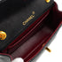 VINTAGE CHANEL MINI MATELASSE CHAIN SHOULDER BAG BLACK LAMB SKIN GOLD HARDWARE 90343407