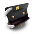 VINTAGE CHANEL MINI MATELASSE CHAIN SHOULDER BAG BLACK LAMB SKIN GOLD HARDWARE 90315020