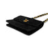 VINTAGE CHANEL MINI MATELASSE CHAIN SHOULDER BAG BLACK SUEDE GOLD HARDWARE 90314336