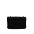 VINTAGE CHANEL MINI MATELASSE CHAIN SHOULDER BAG BLACK SUEDE GOLD HARDWARE 90340486