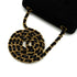 VINTAGE CHANEL MINI MATELASSE CHAIN SHOULDER BAG BLACK SUEDE GOLD HARDWARE 90340486