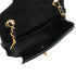 VINTAGE CHANEL MINI MATELASSE CHAIN SHOULDER BAG BLACK SUEDE GOLD HARDWARE 90340486