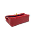 VINTAGE CHANEL MINI MATELASSE CHAIN SHOULDER BAG RED LAMB SKIN GOLD HARDWARE 90325272