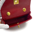 VINTAGE CHANEL MINI MATELASSE CHAIN SHOULDER BAG RED LAMB SKIN GOLD HARDWARE 90325272