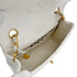 VINTAGE CHANEL MINI MATELASSE CHAIN SHOULDER BAG WHITE LAMB SKIN GOLD HARDWARE 90317872