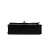 VINTAGE CHANEL MINI MATELASSE CIRCLE COCO CHAIN SHOULDER BAG BLACK LAMB SKIN GOLD HARDWARE 90340359