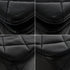 VINTAGE CHANEL MINI MATELASSE FULL FLAP CHAIN SHUOLDER BAG BLACK LAMB SKIN GOLD HARDWARE 90347157
