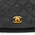 VINTAGE CHANEL MINI MATELASSE HAND BAG DARK GRAY SUEDE GOLD HARDWARE 90344458